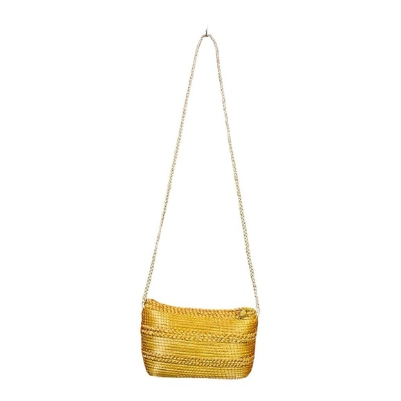 Vitória Golden Grass handmade bag from Brazil - Picture 3 of 12